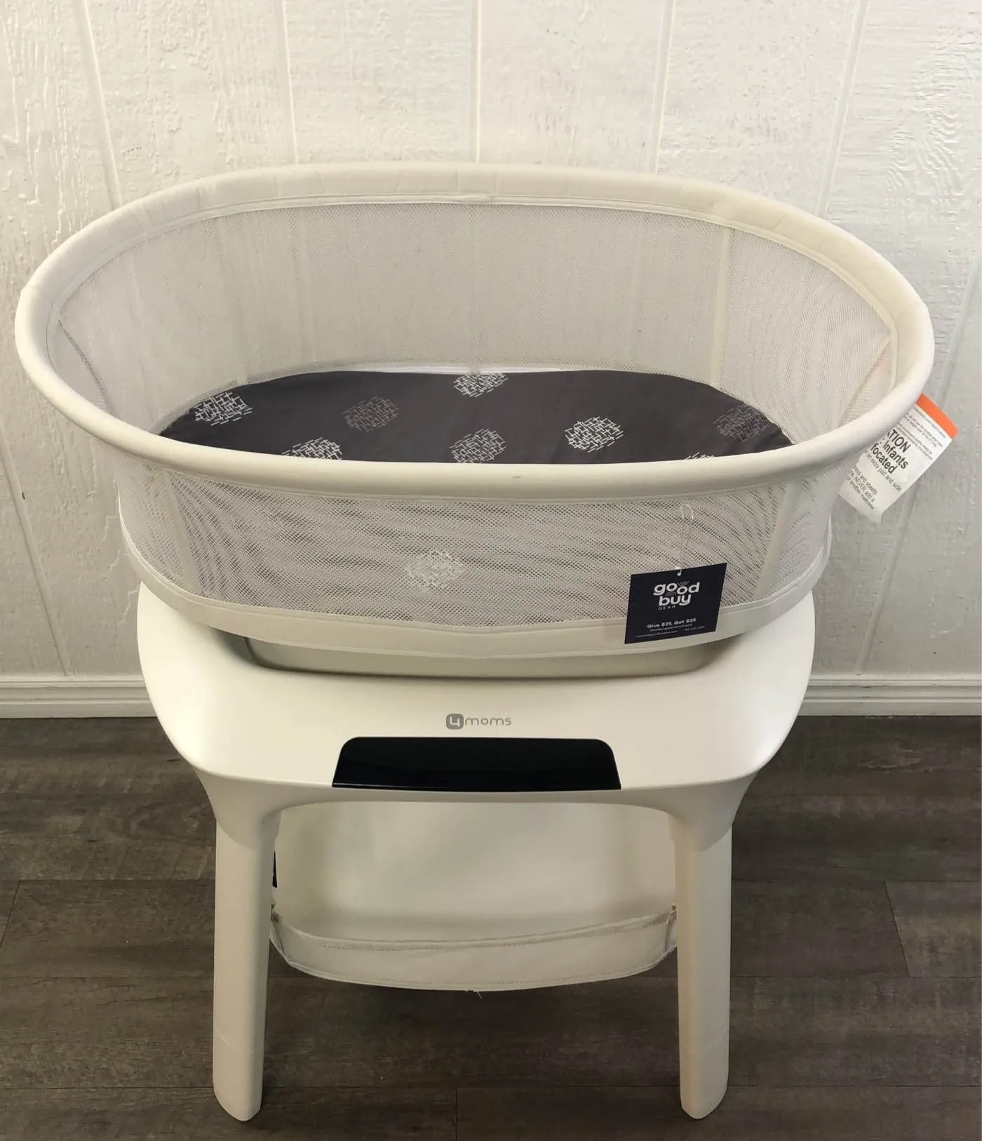 4moms MamaRoo Sleep Bassinet, White