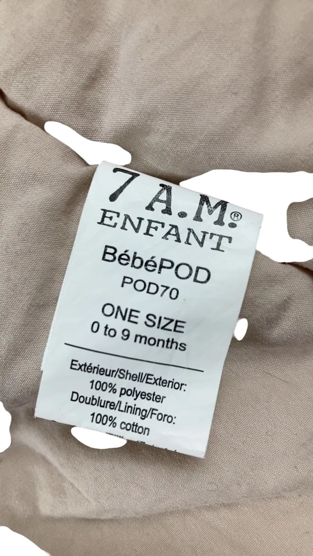 7 A.M. Enfant BebePOD, 0-9 months, Airy, Brush Beige