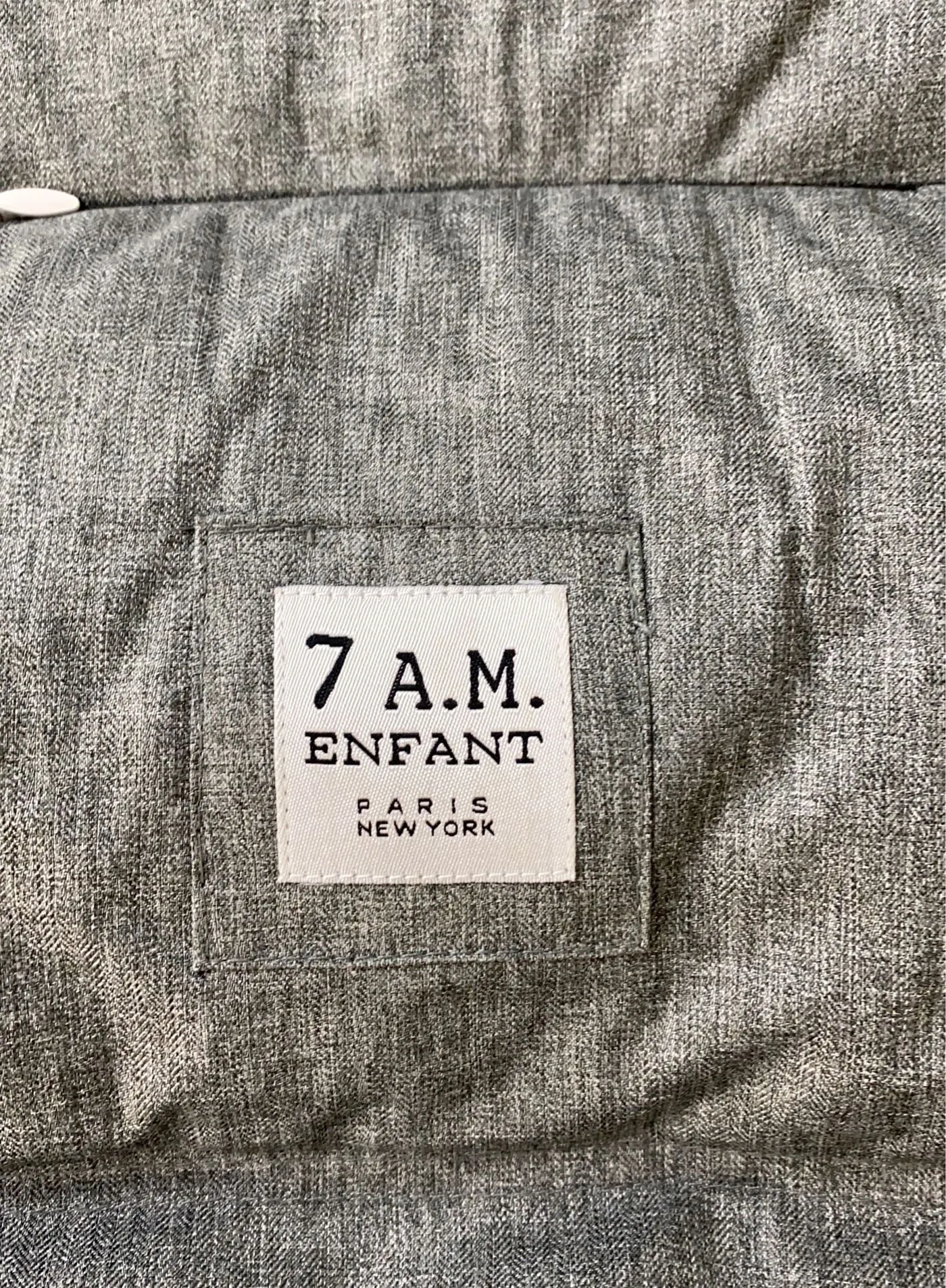 7 A.M. Enfant LambPOD Stroller and Car Seat Footmuff, Heather grey, Small/Medium