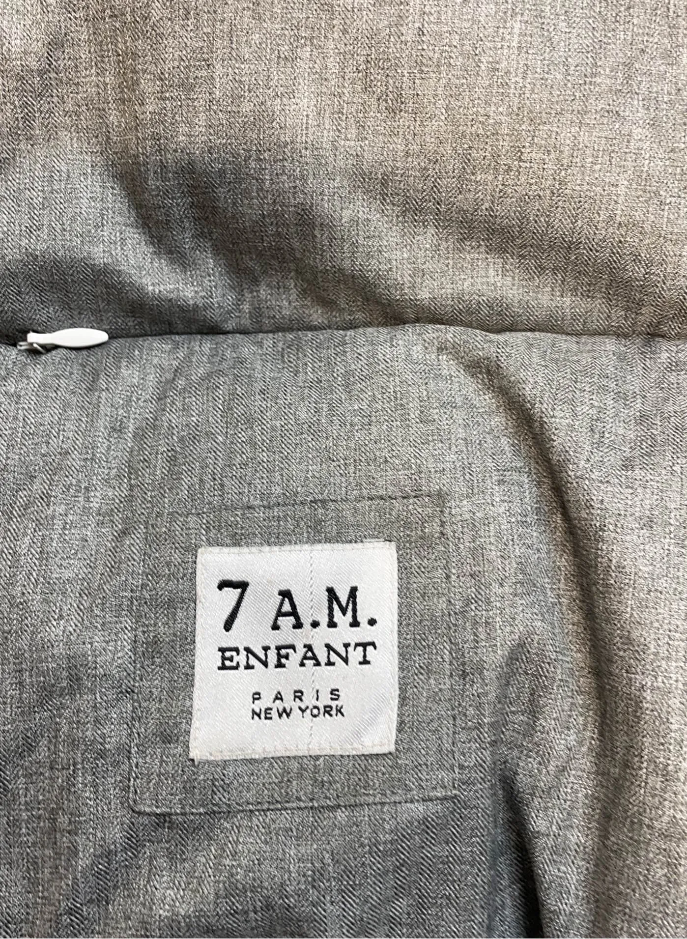 7 A.M. Enfant LambPOD Stroller and Car Seat Footmuff, Heather grey, Small/Medium