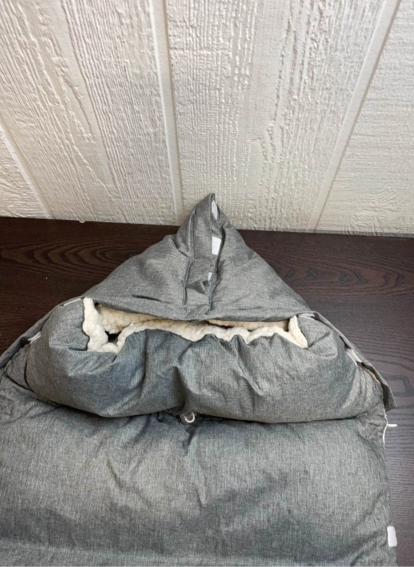 7 A.M. Enfant LambPOD Stroller and Car Seat Footmuff, Heather grey, Small/Medium