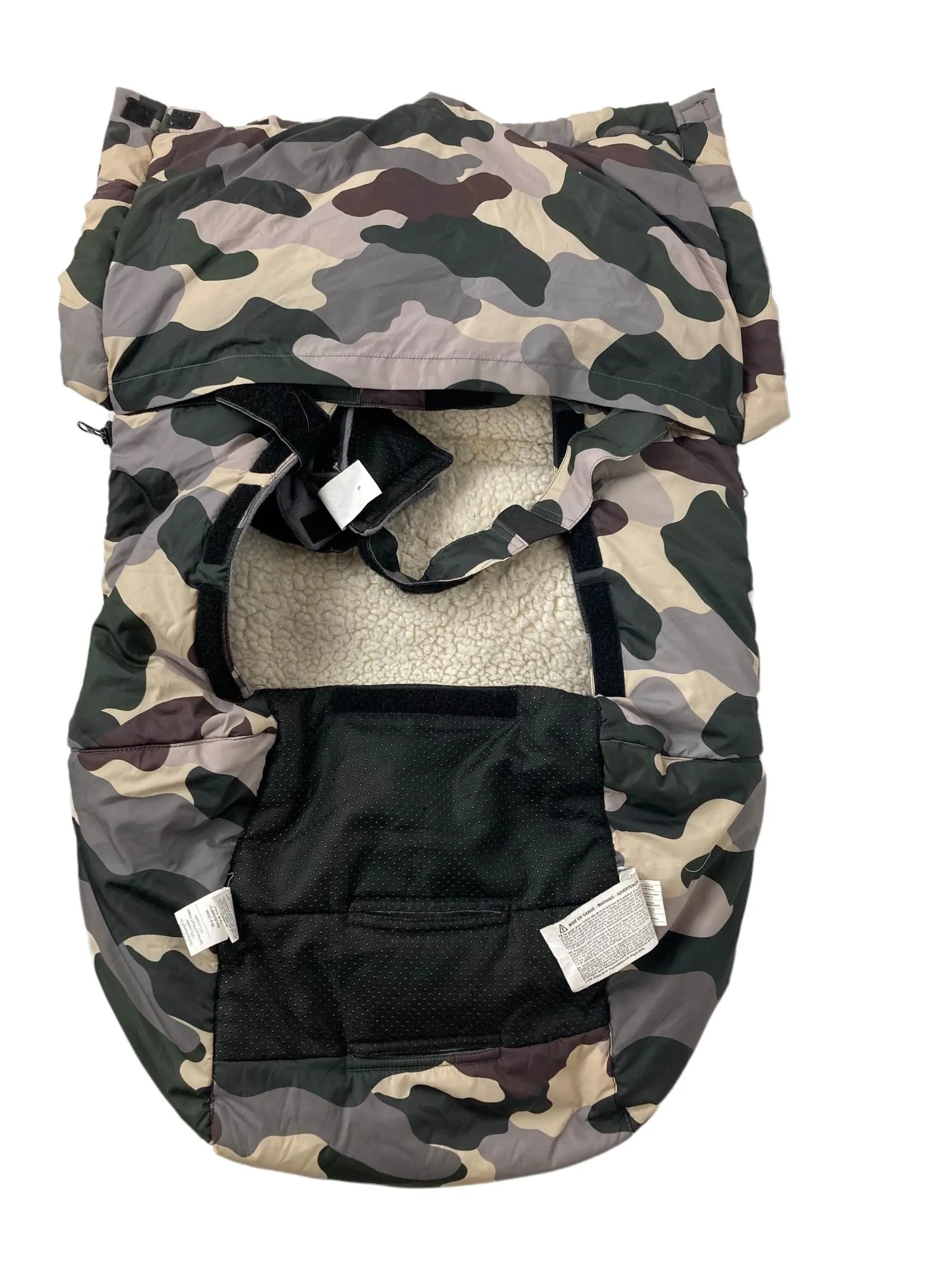 7 A.M. Enfant LambPOD Stroller and Car Seat Footmuff, Small/Medium, Camo Forest