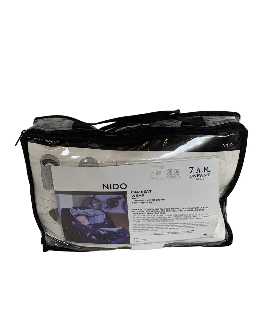 7 A.M. Enfant Nido, Black, Small (0-6 Months)