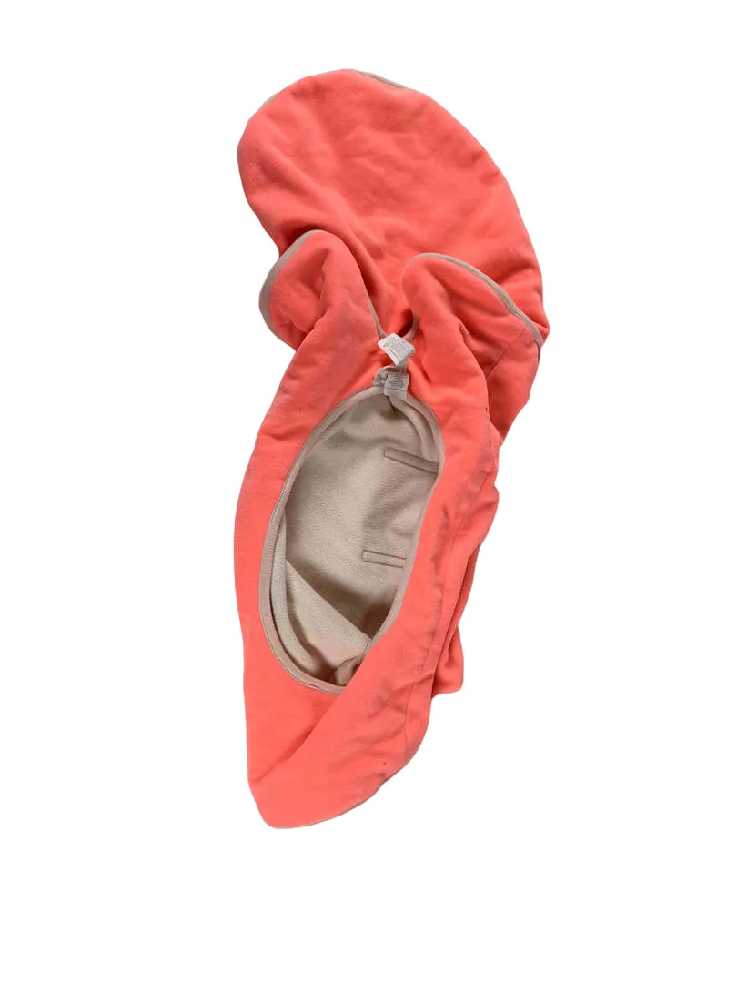 7 A.M. Enfant Nido, Neon Coral Fleece, Small (0-6 months)