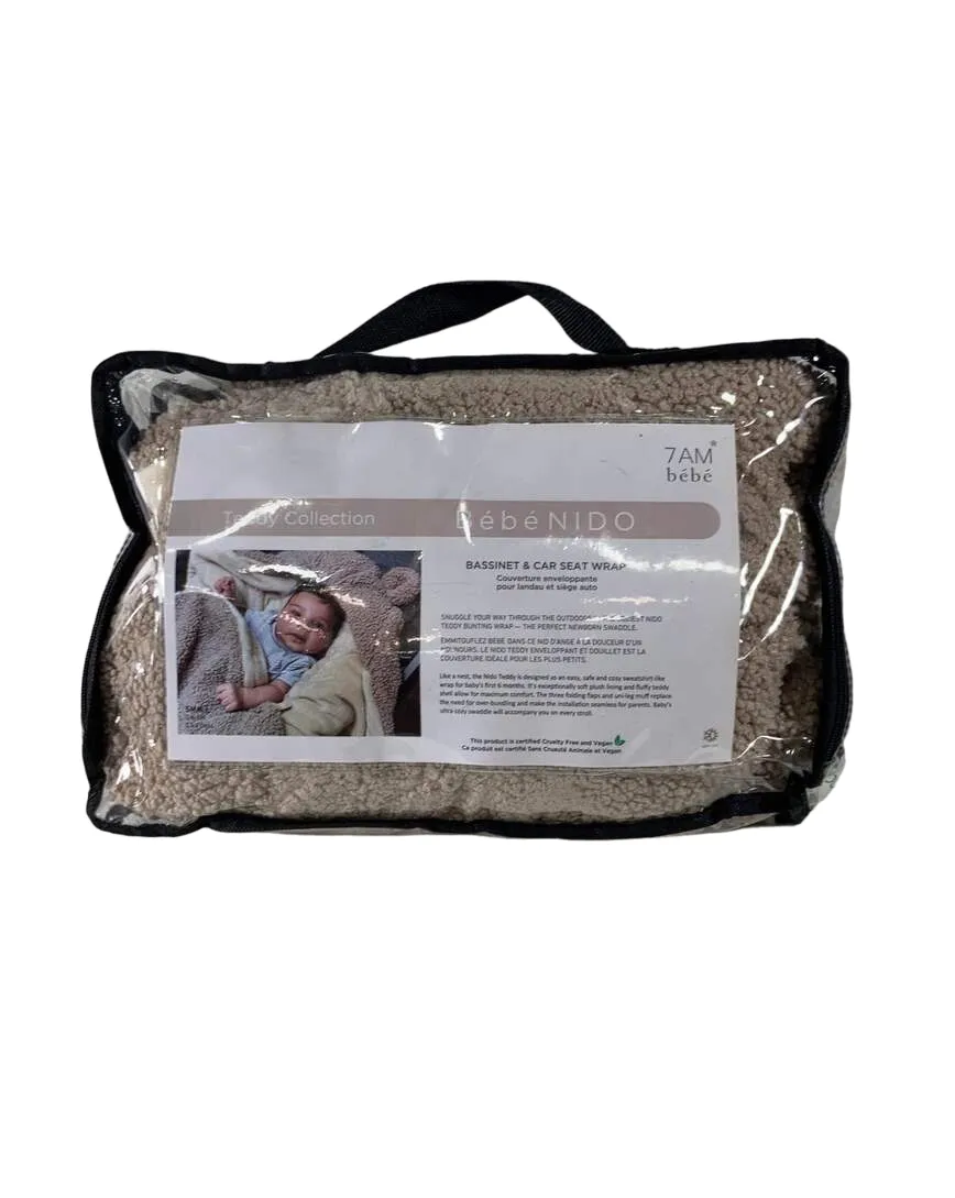 7 A.M. Enfant Nido, Oatmeal Teddy, Small (0-6 months)