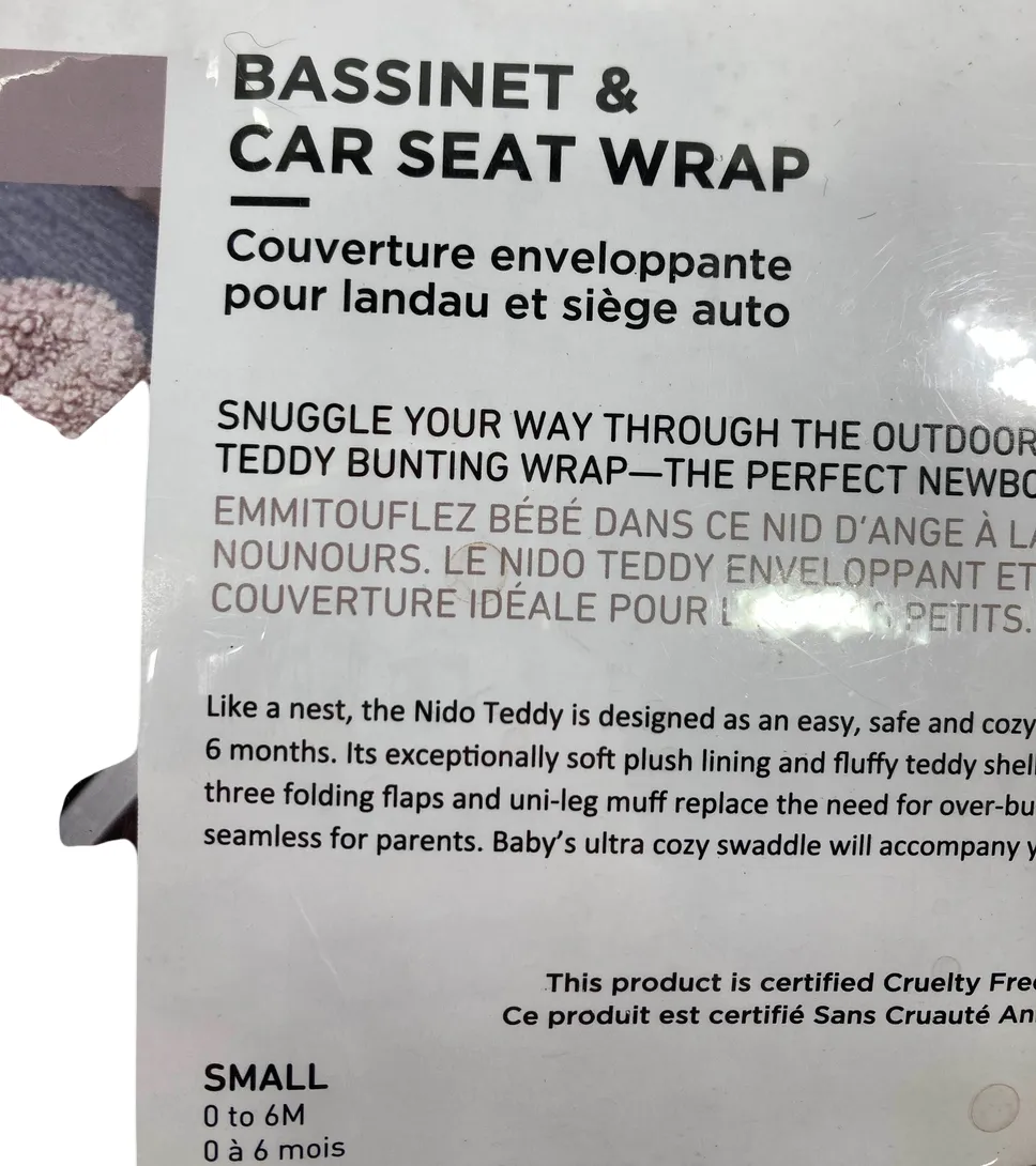 7 A.M. Enfant Nido, Oatmeal Teddy, Small (0-6 Months)