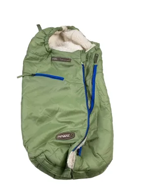 7 A.M. Enfant Papoose Lightweight Baby Bunting Bag, Green Tea, S/M 0-18 months