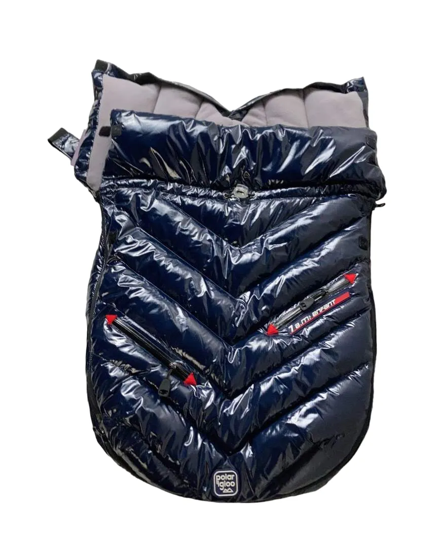 7 A.M. Enfant Polar Igloo Footmuff, Size 0-6mo