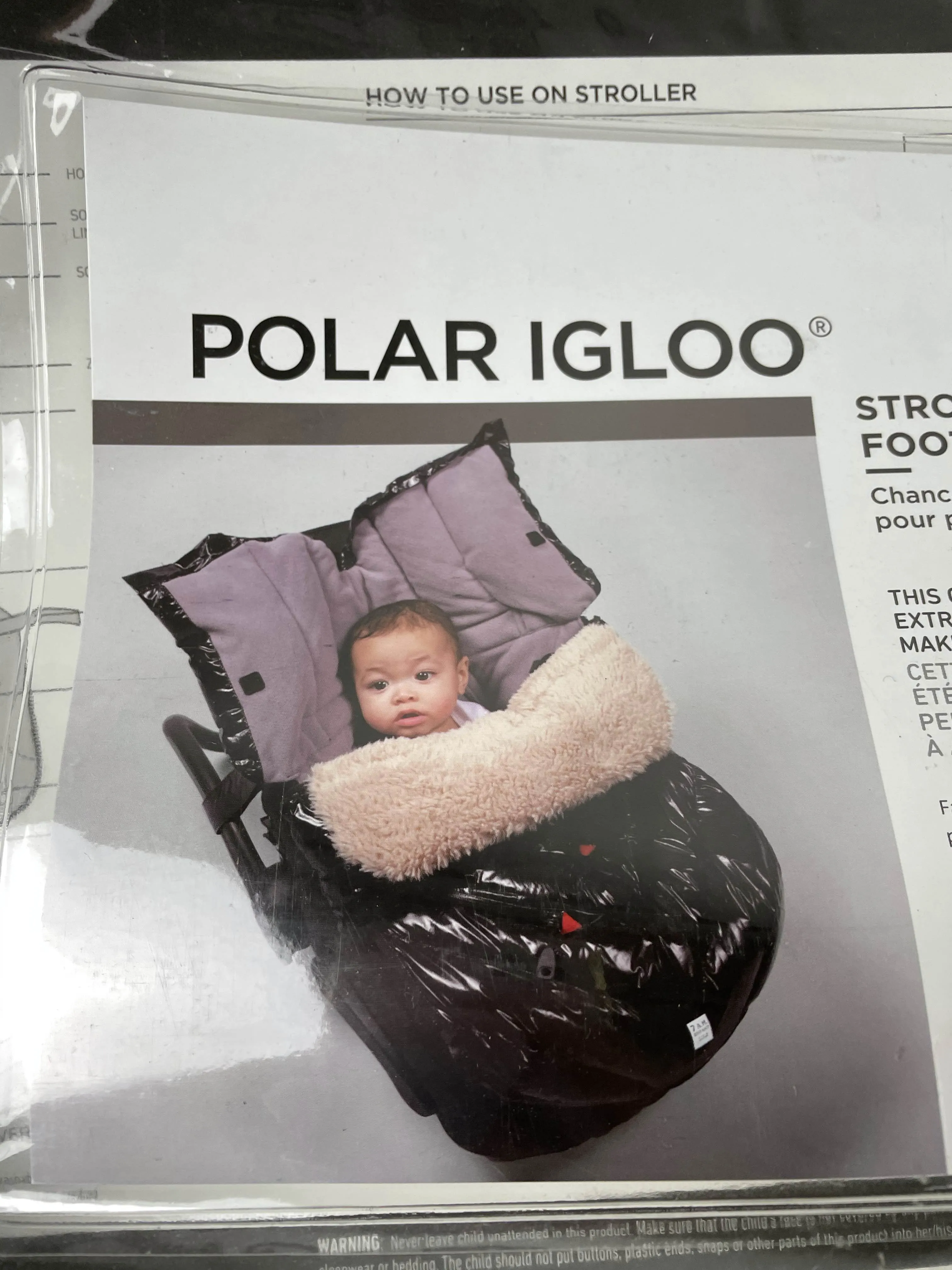 7 A.M. Enfant Polar Igloo Footmuff, Toddler