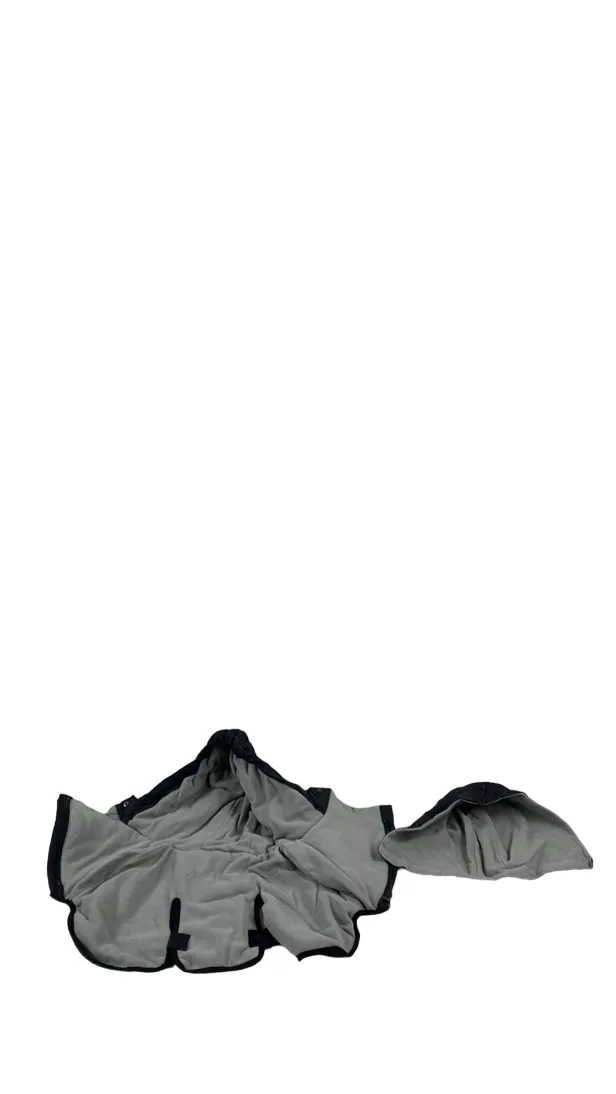 7 A.M. Enfant Pookie Poncho, Black