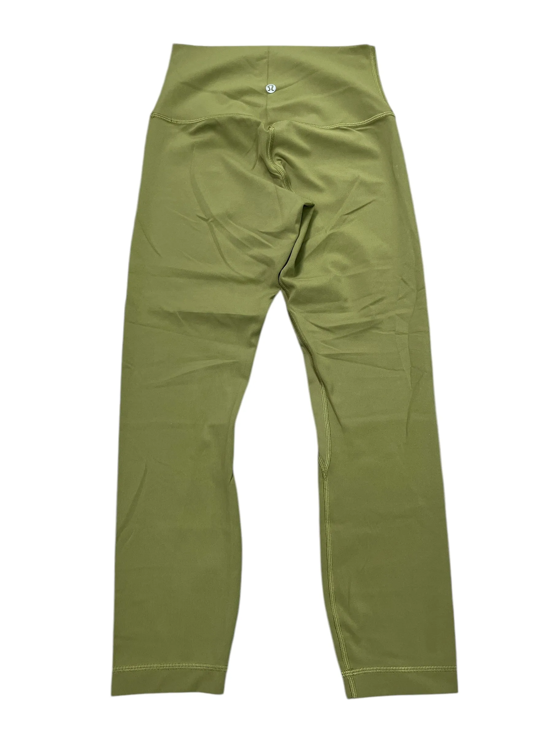 Athletic Leggings Capris By Lululemon In Green, Size:S