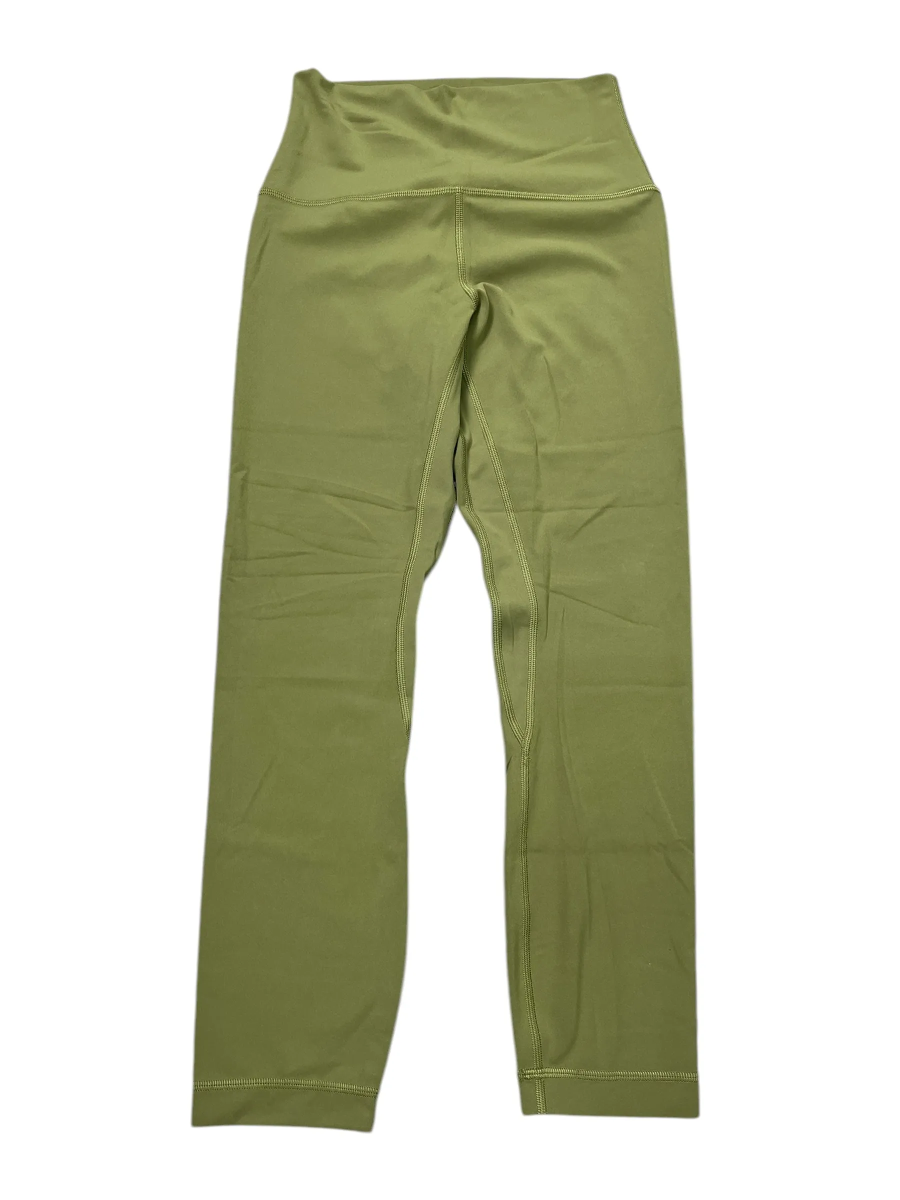 Athletic Leggings Capris By Lululemon In Green, Size:S