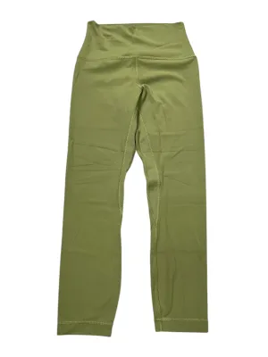 Athletic Leggings Capris By Lululemon In Green, Size:S