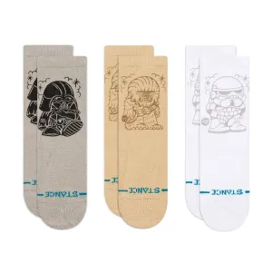 Baby and Toddler Crew Socks - DJ Star Wars - Black