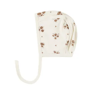 Baby Bonnet - Autumn Flora - Ivory - FINAL SALE
