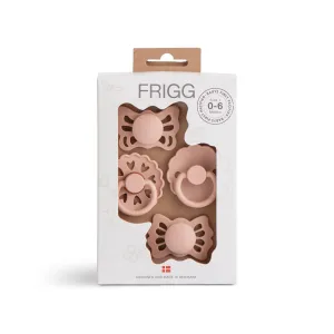 Baby's First Pacifier - Floral Heart - 4-Pack