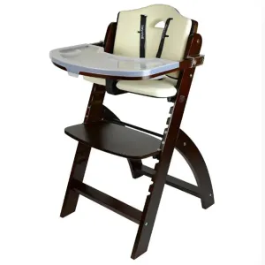 Beyond Junior Y High Chair - Mahogany/Cream (See Description)