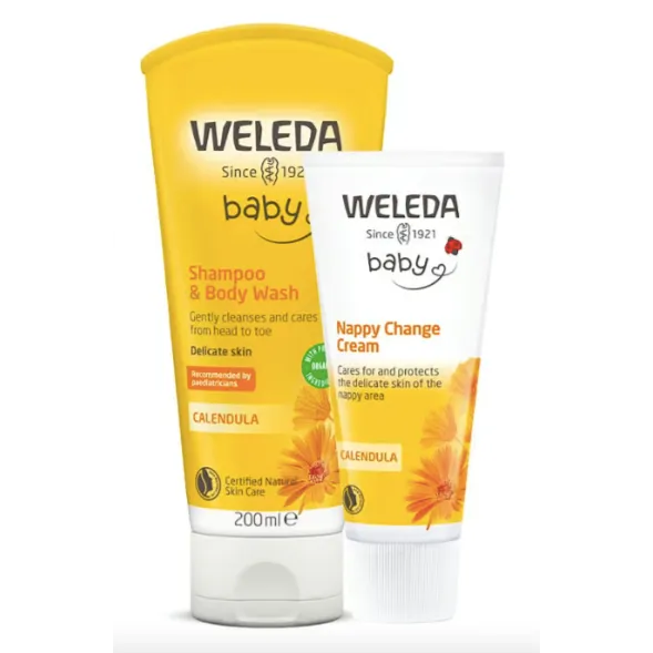 Calendula Baby Essentials Set