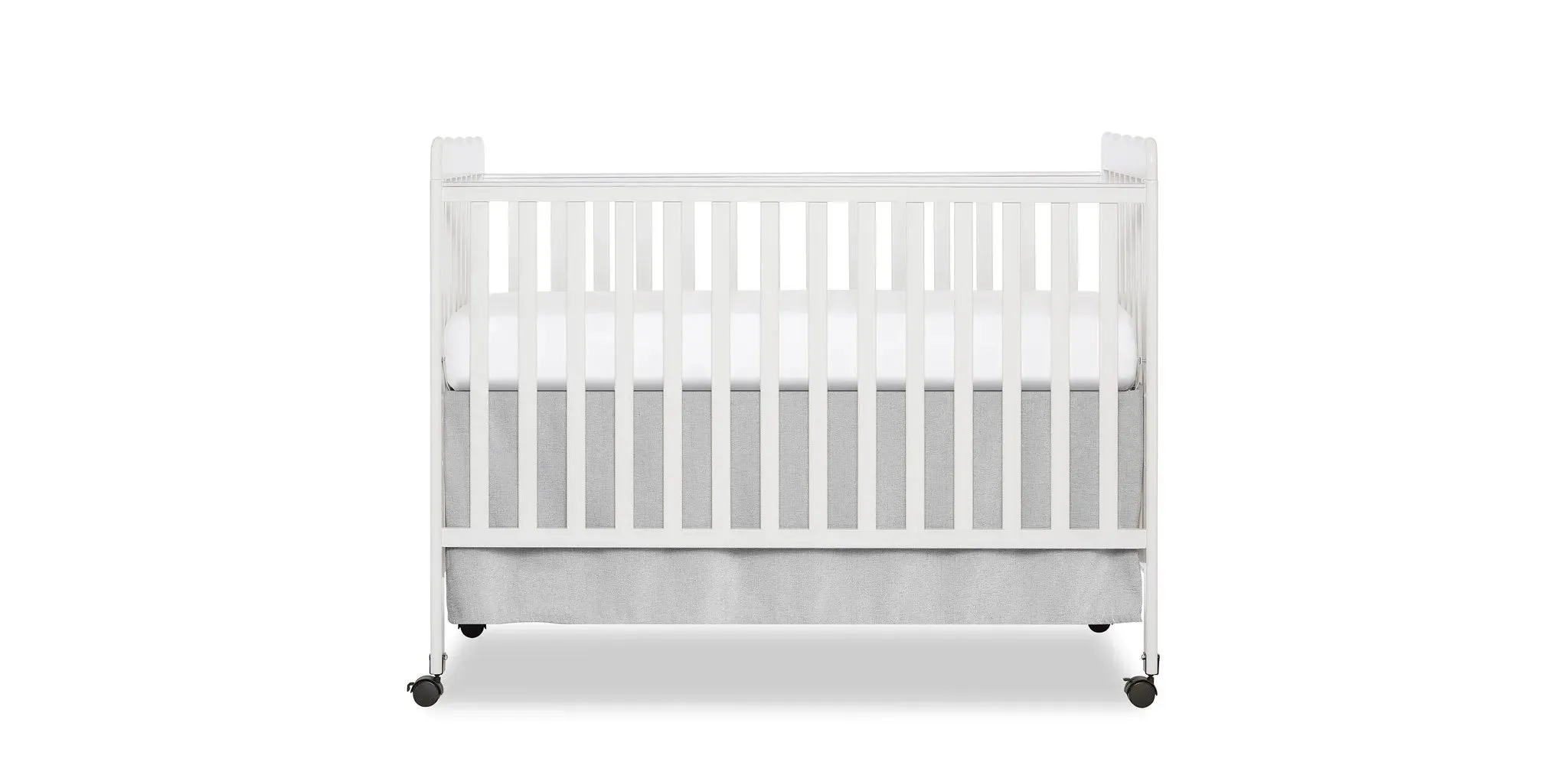 Carson Classic 3 in 1 Convertible Crib - White