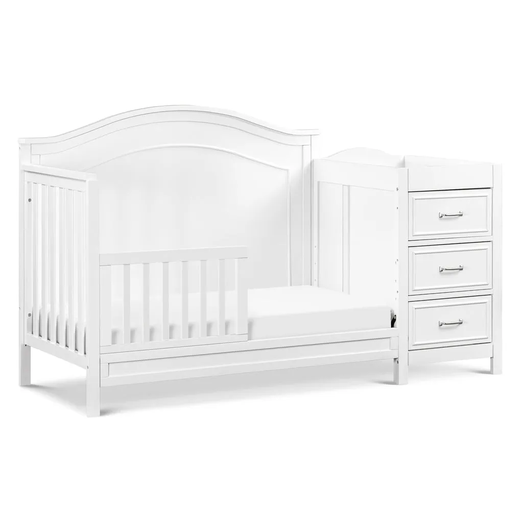 Charlie 4-in-1 Convertible Crib and Changer Combo