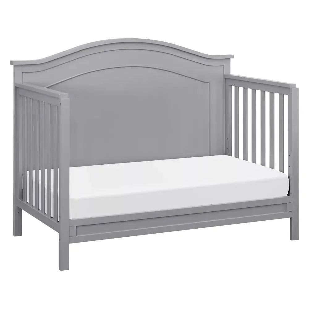 Charlie 4-in-1 Convertible Crib - Grey