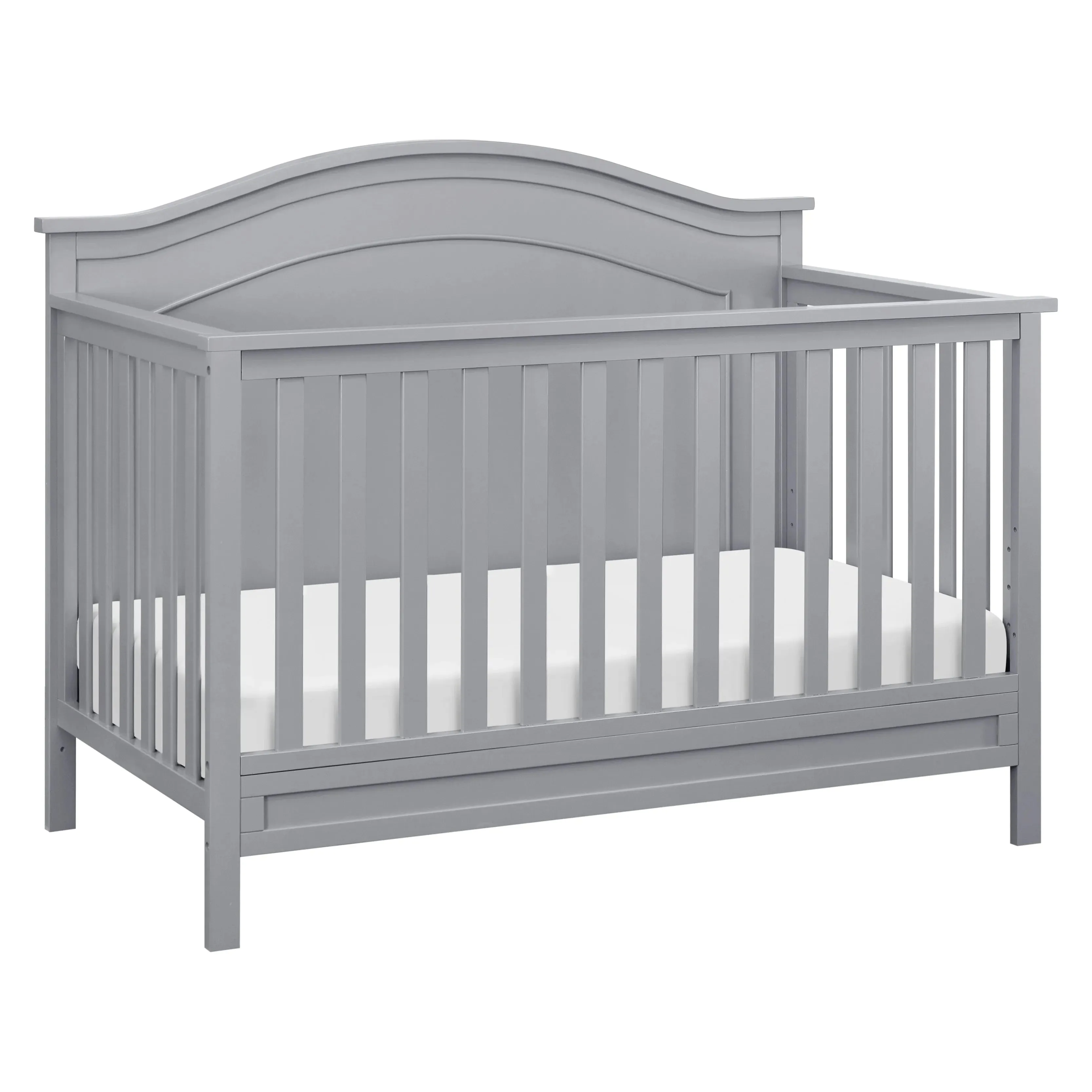 Charlie 4-in-1 Convertible Crib - Grey