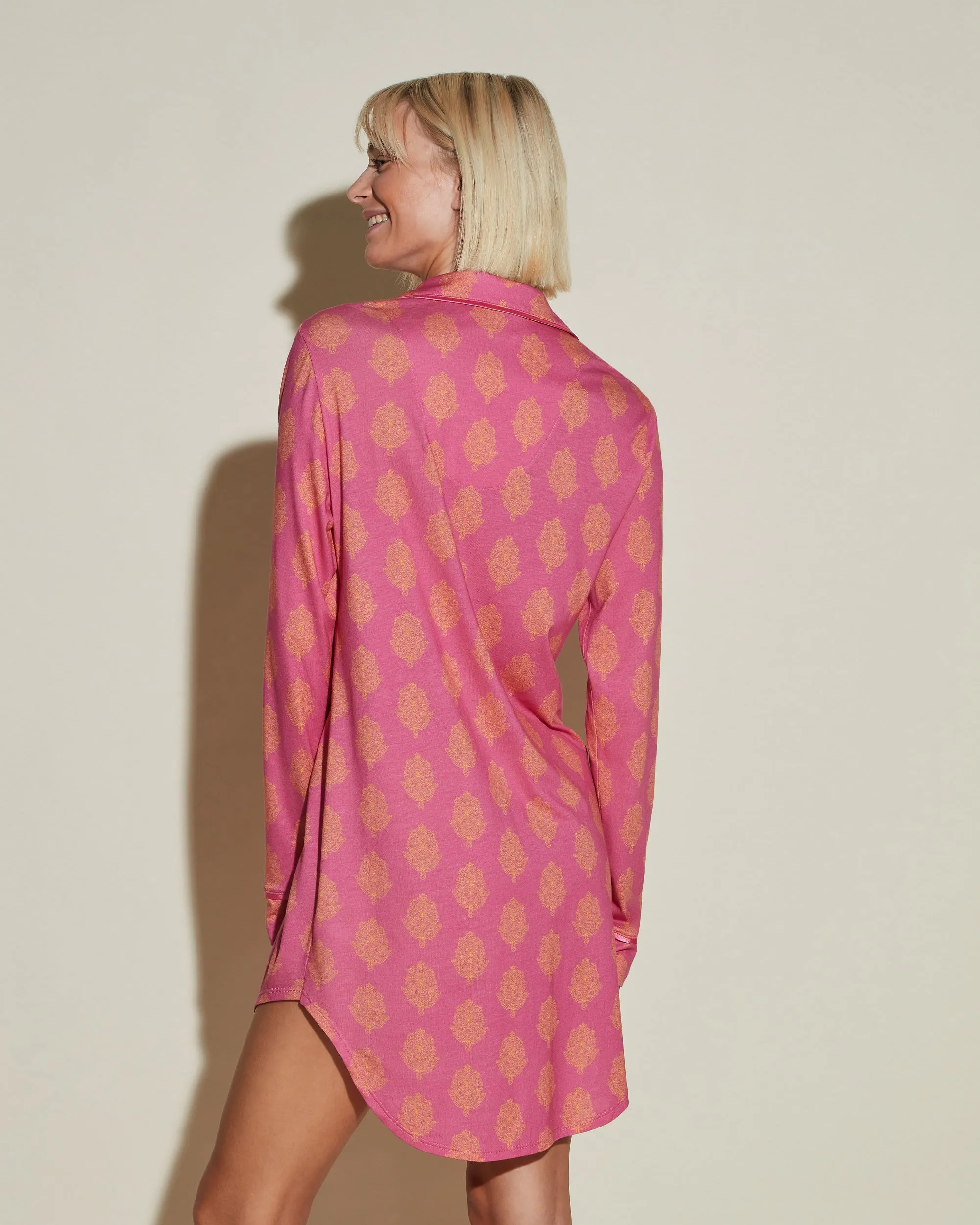 Chemise De Nuit À Imprimés