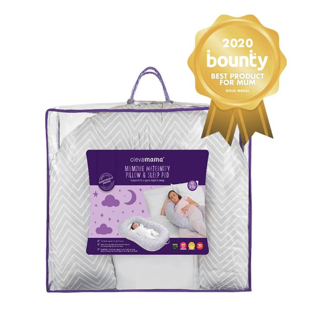 ClevaMama Therapeutic Body & Bump Maternity Pillow