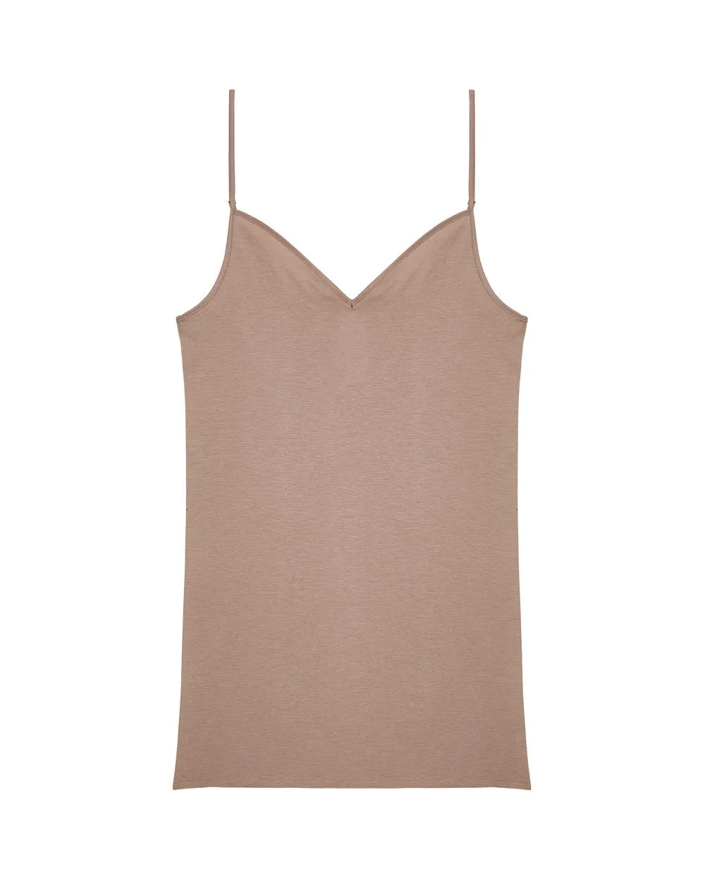 Cotton Seamless V Neck Cami
