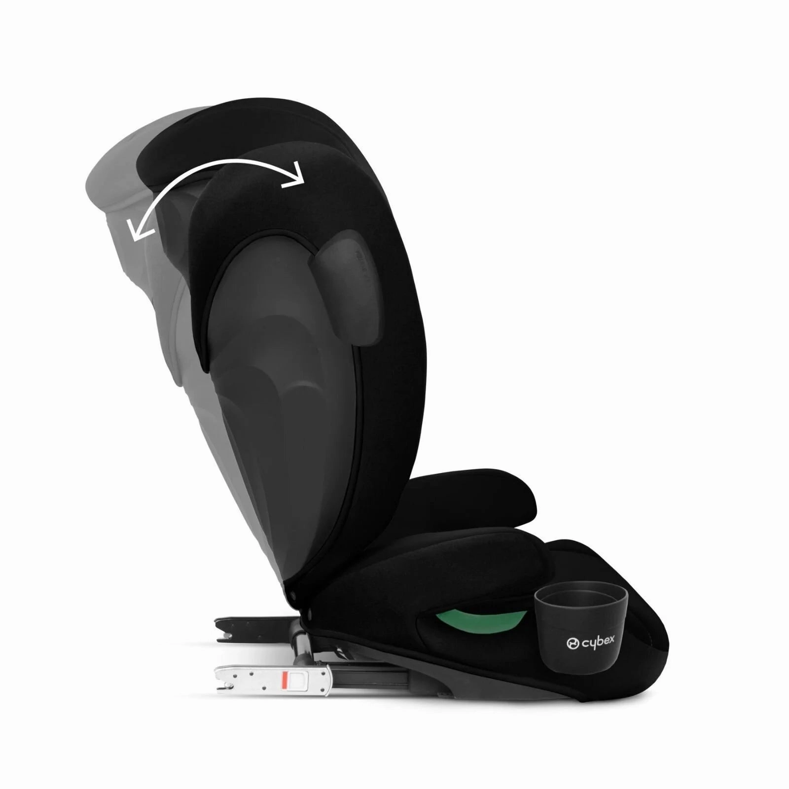 Cybex Solution B4 i-Fix Group 2/3 Car Seat (4 Years to 12 Years) - Volcano Black