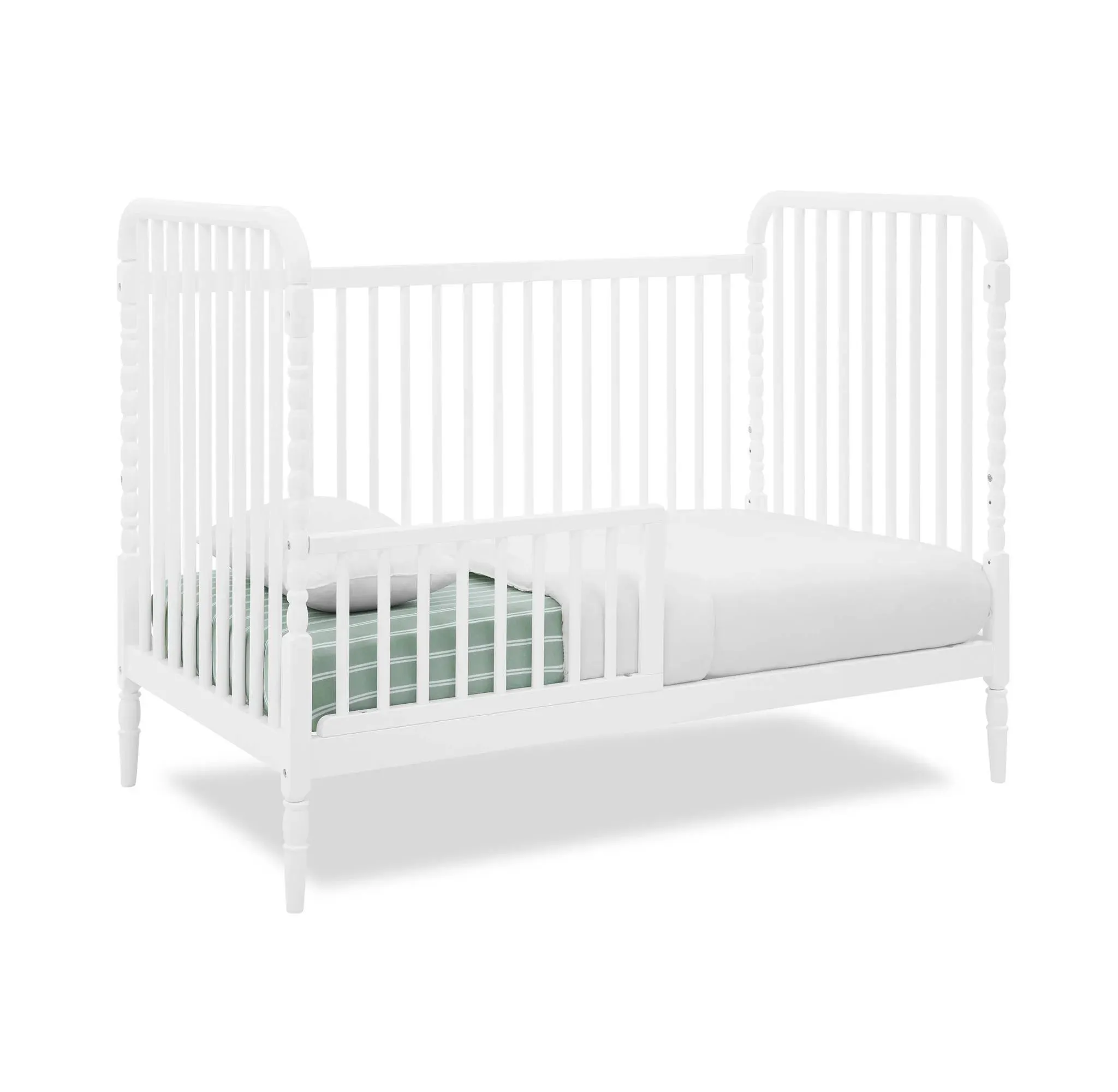 Delta Children Toddler Guardrail W203725 - Greenguard Gold Certified - Bianca White