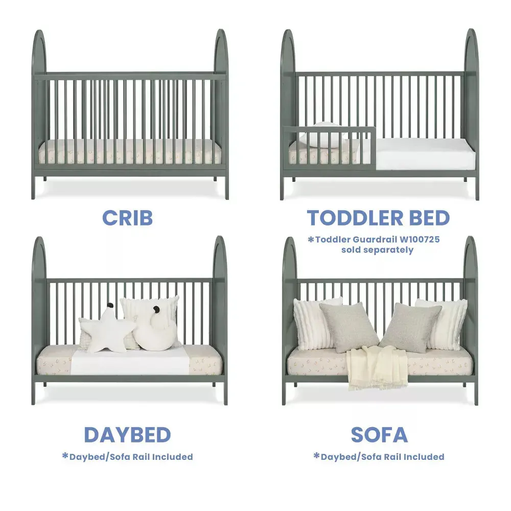 Eloise 4-in-1 Convertible Crib - Greenguard Gold Certified - Grassy Glen