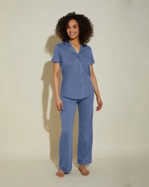 Ensemble Pyjama Haut  À Manches Courtes Et Pantalon