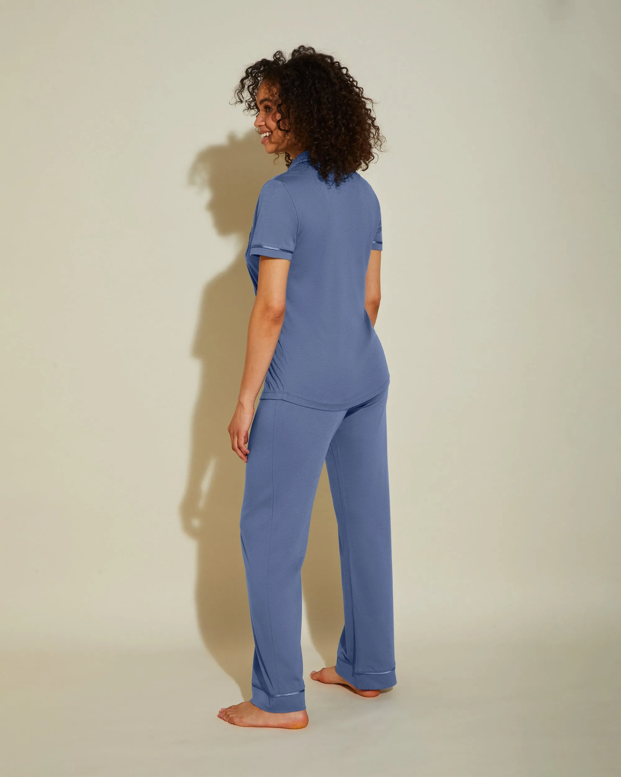 Ensemble Pyjama Haut  À Manches Courtes Et Pantalon