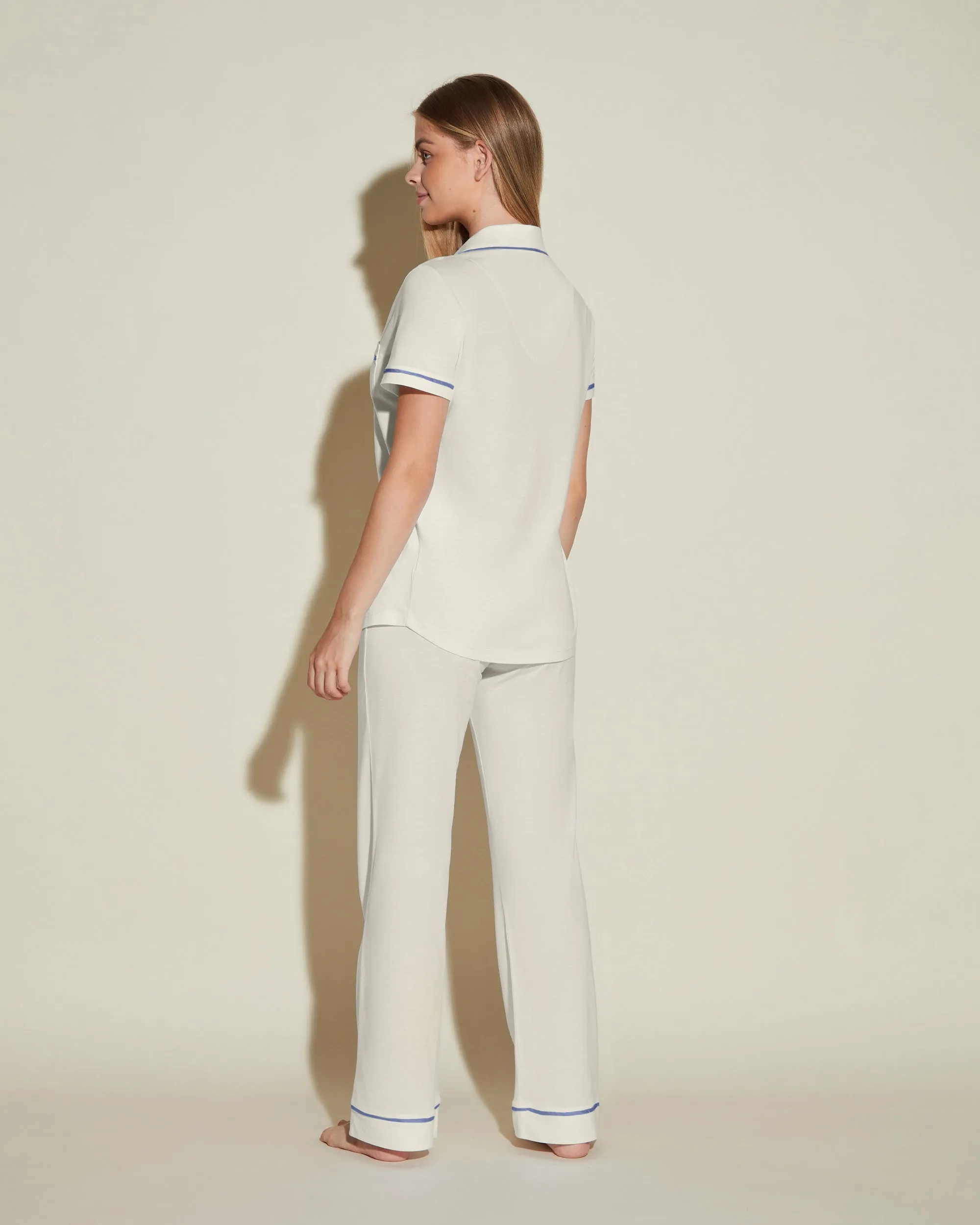 Ensemble Pyjama Haut  À Manches Courtes Et Pantalon