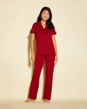 Ensemble Pyjama Haut  À Manches Courtes Et Pantalon