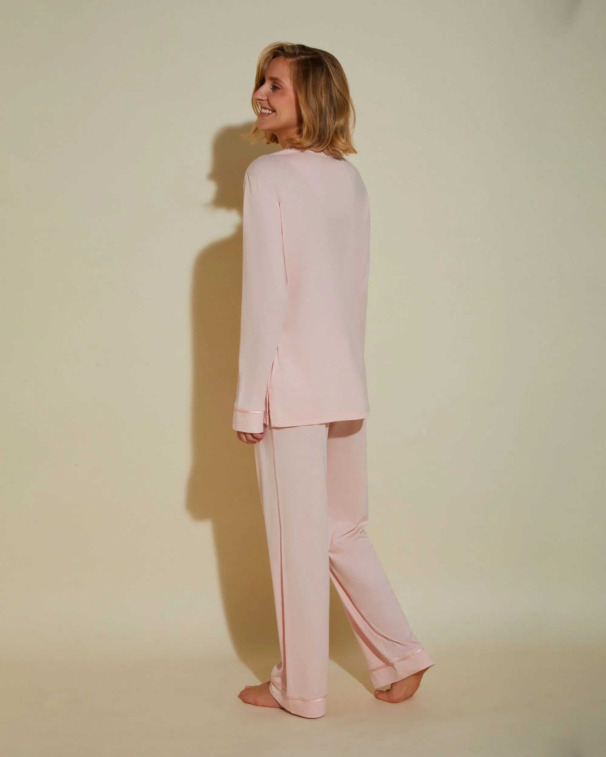 Ensemble Pyjama Haut À Manches Longues Et Pantalon