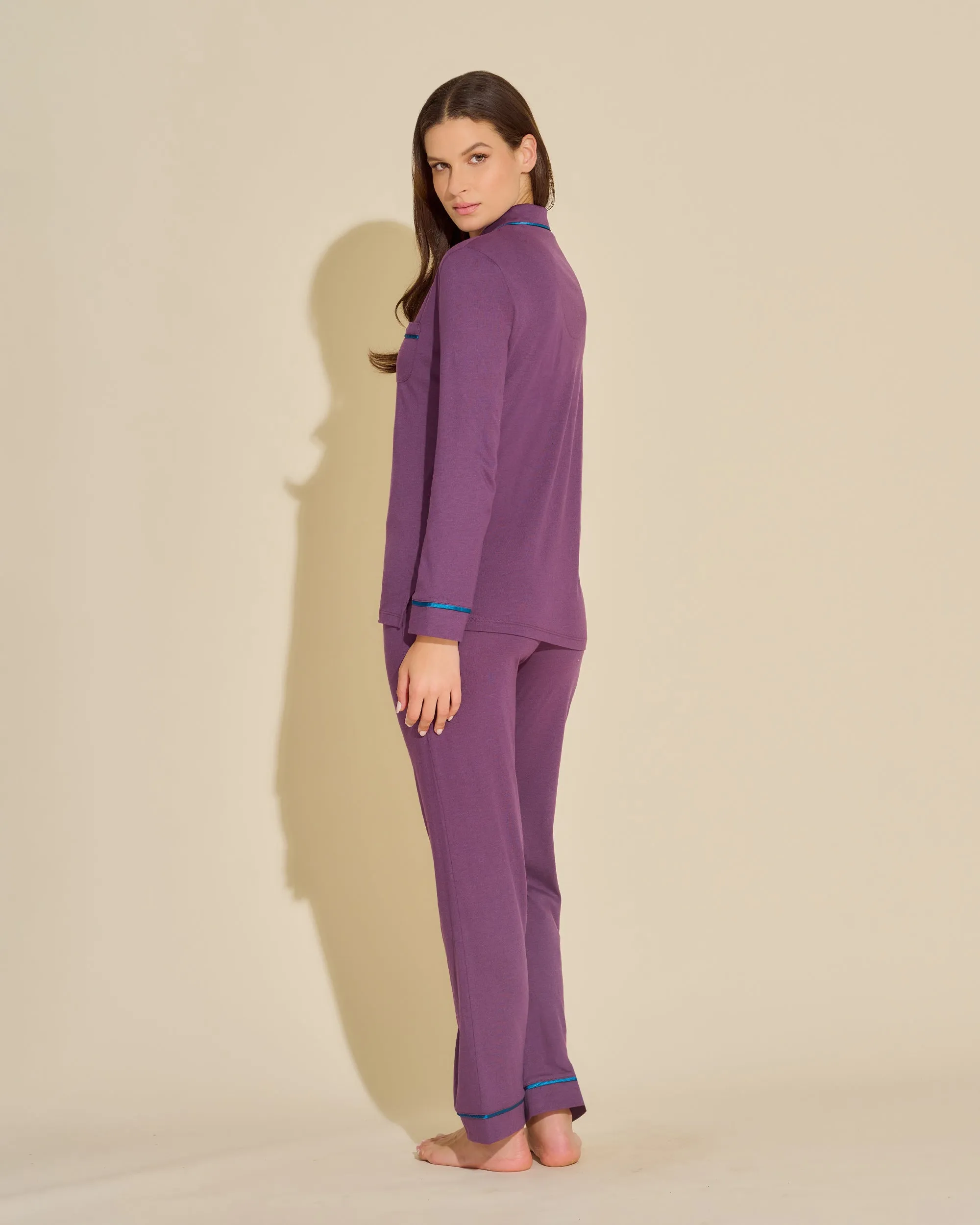 Ensemble Pyjama Haut À Manches Longues Et Pantalon