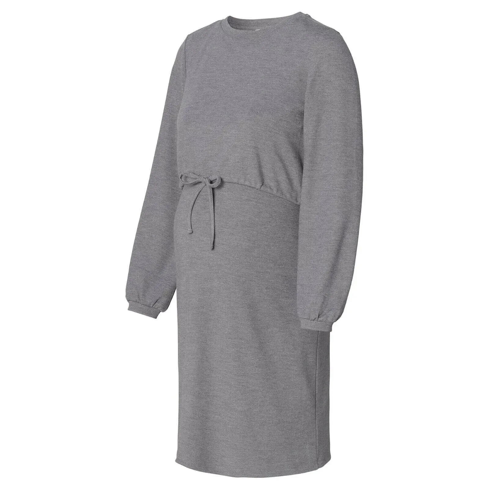 Esprit Long Sleeve Jersey Dress - Medium Grey