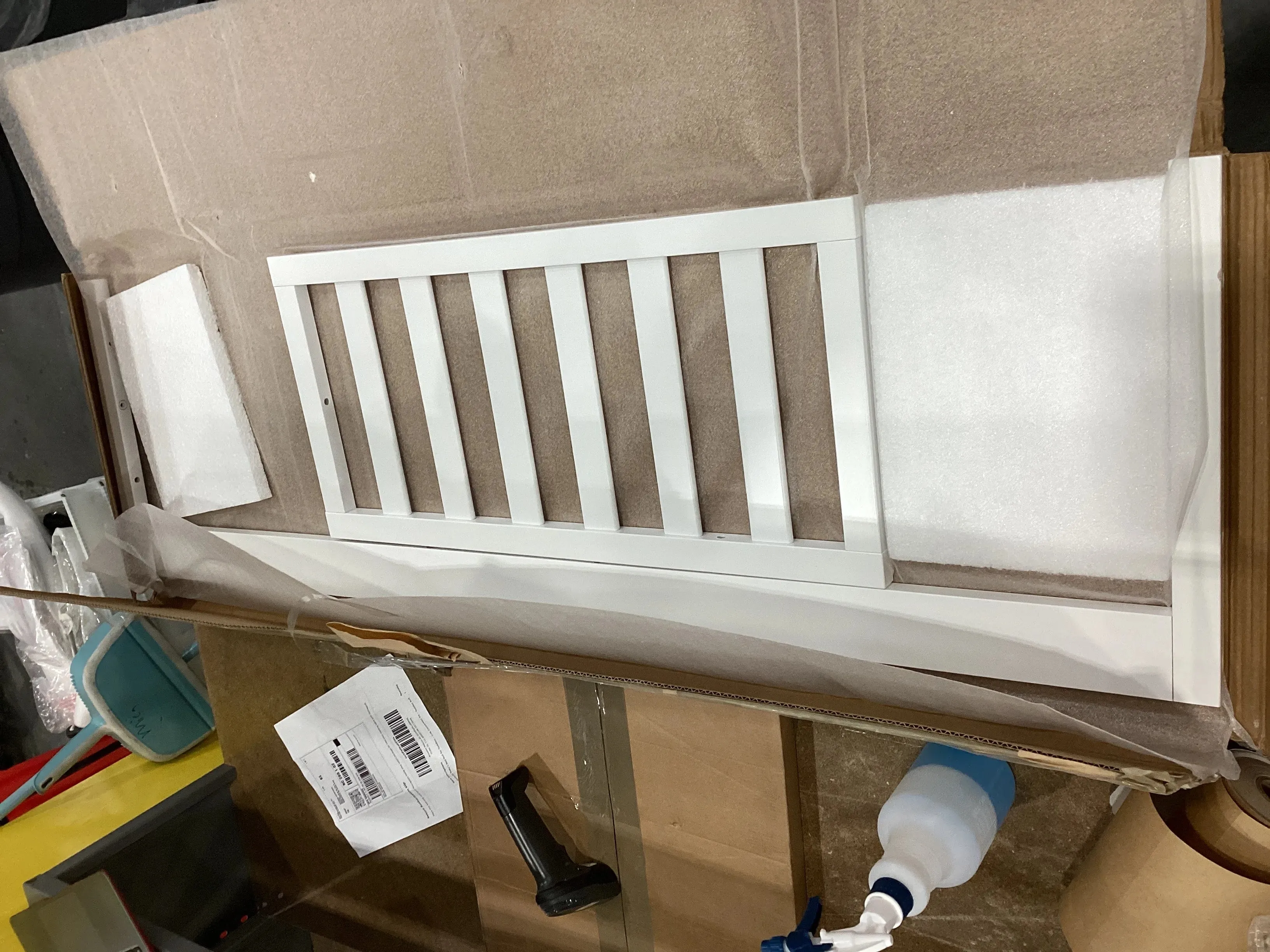 (Floor Model) Crib Conversion Kit (Toddler Bed Rail) - White
