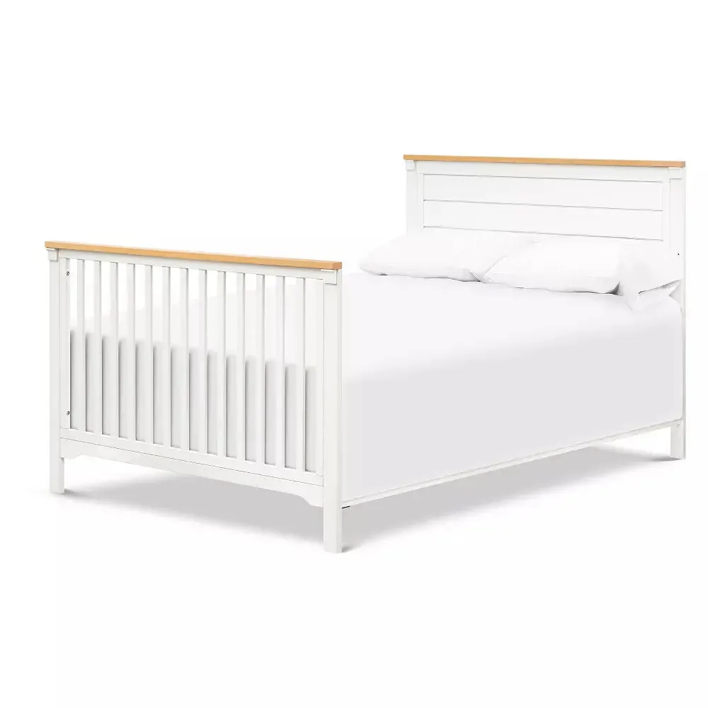 (Floor Model) Hidden Hardware Twin/Full Size Bed Conversion Kit - Warm White