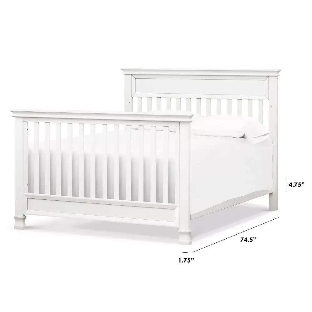 (Floor Model) Hidden Hardware Twin/Full Size Bed Conversion Kit - Warm White