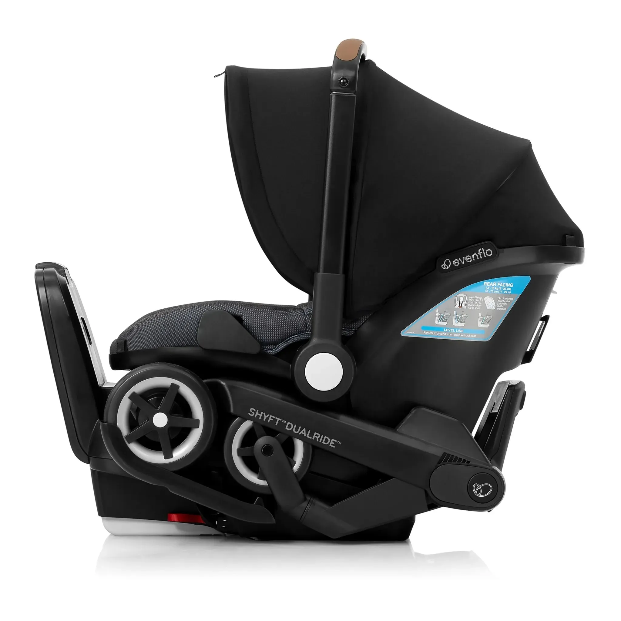 (Floor Model) Shyft DualRide Travel System - Boone Gray