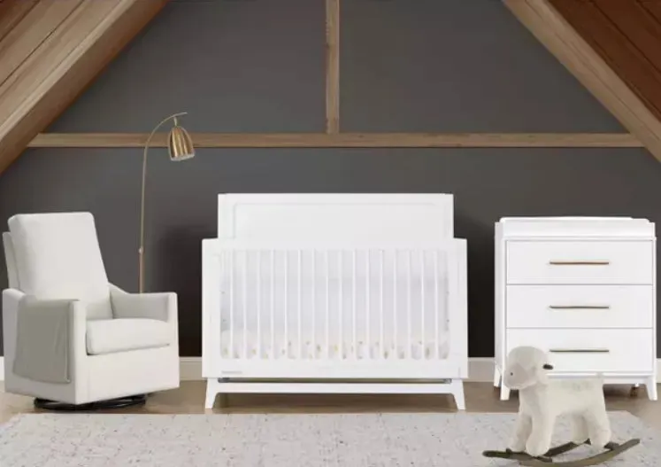 (Floor Model) Spencer 6-in-1 Convertible Crib