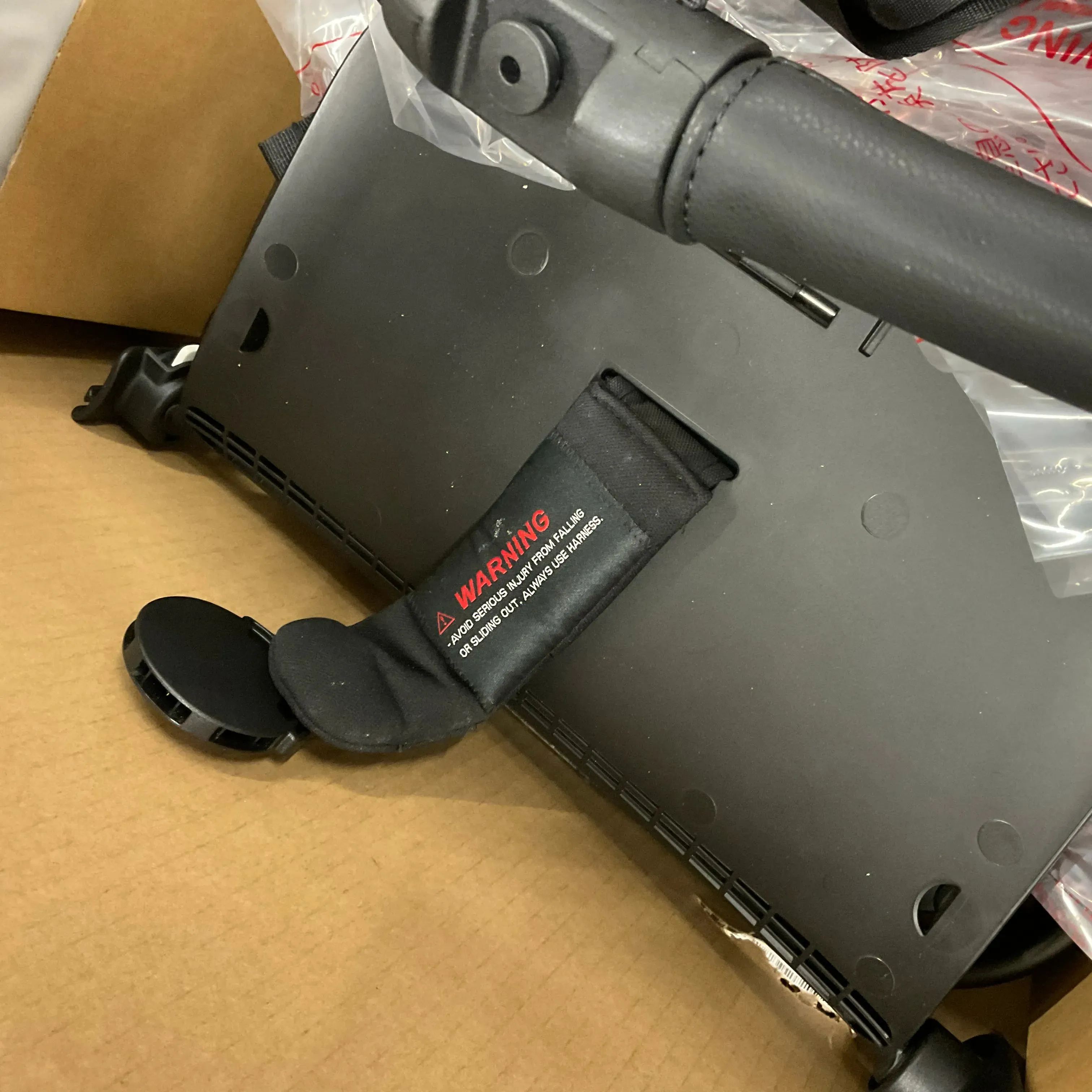 Fox 3 Base   Style Pack Stroller - Graphite/Midnight Black (No Canopy   See Description)
