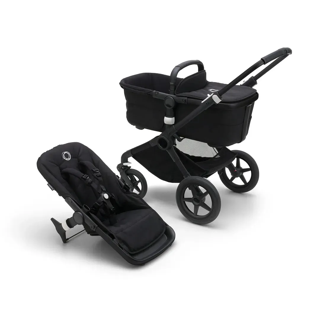 Fox 3 Base   Style Pack Stroller - Graphite/Midnight Black (No Canopy   See Description)