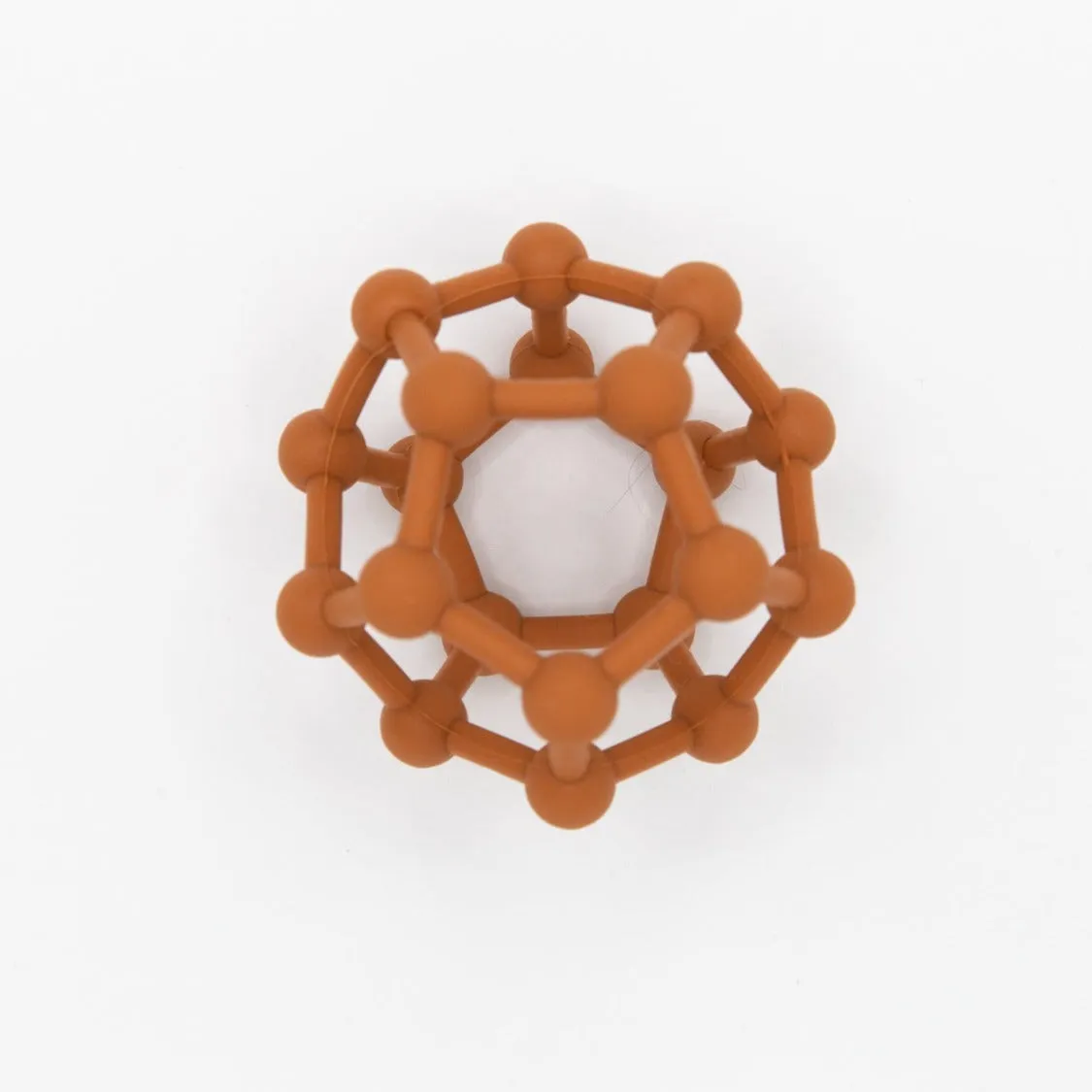 Geometric Beaded Silicone Teething Ball