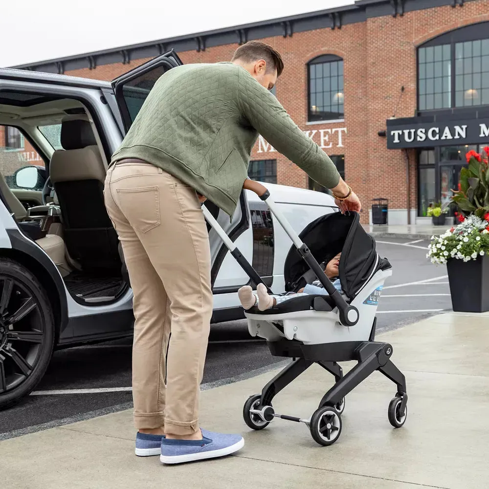 Gold Shyft DualRide with Carryall Storage Infant Car Seat - Onyx Black