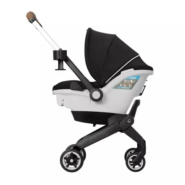 Gold Shyft DualRide with Carryall Storage Infant Car Seat - Onyx Black