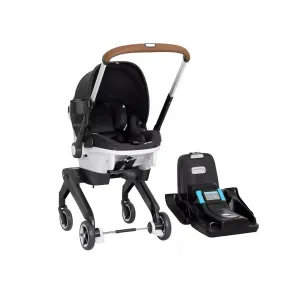 Gold Shyft DualRide with Carryall Storage Infant Car Seat - Onyx Black